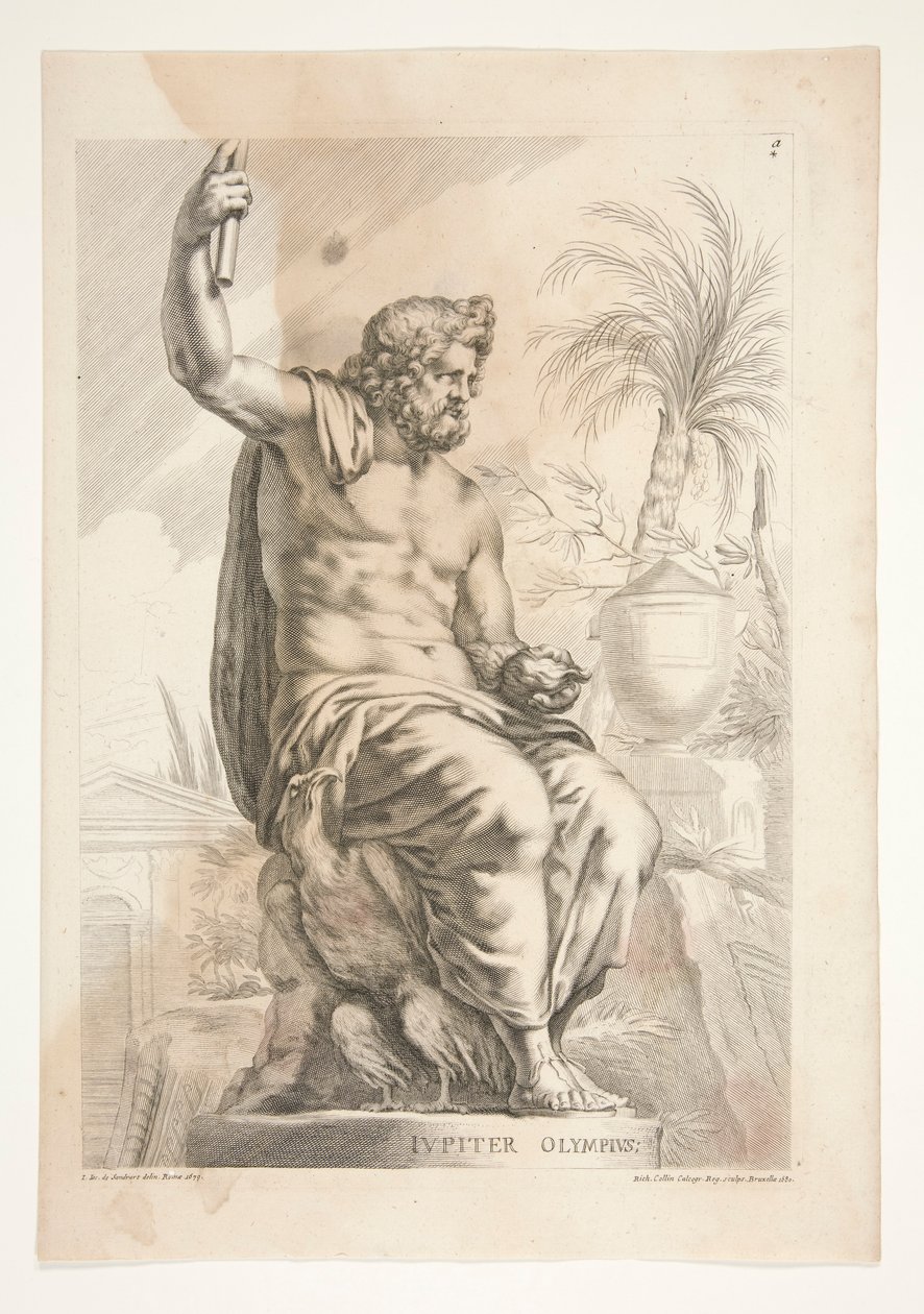 Jupiter Olympius, Sculpturae Vetis Admiratasta tekijältä Joachim von Sandrart