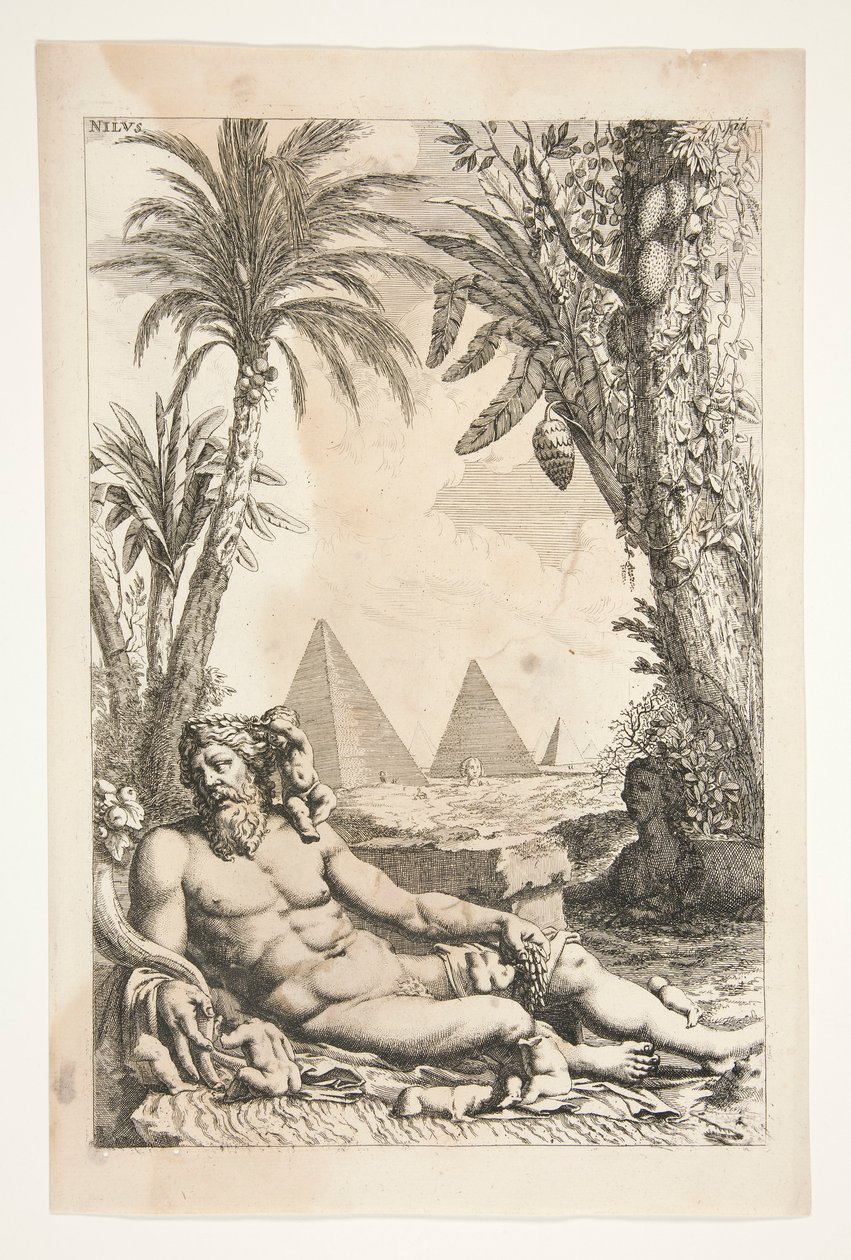 Niili, Ancient Sculptures Admiratasta tekijältä Joachim von Sandrart