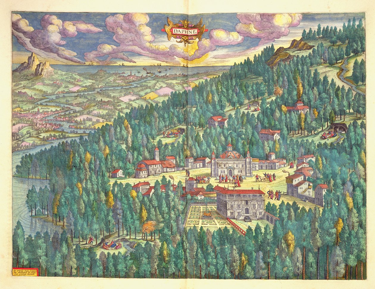 Daphnen antiikkikartta 