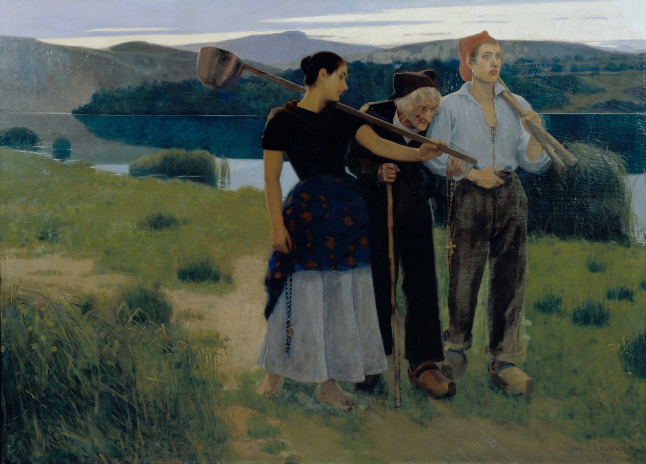 Paluu tontilta tekijältä Joan Llimona