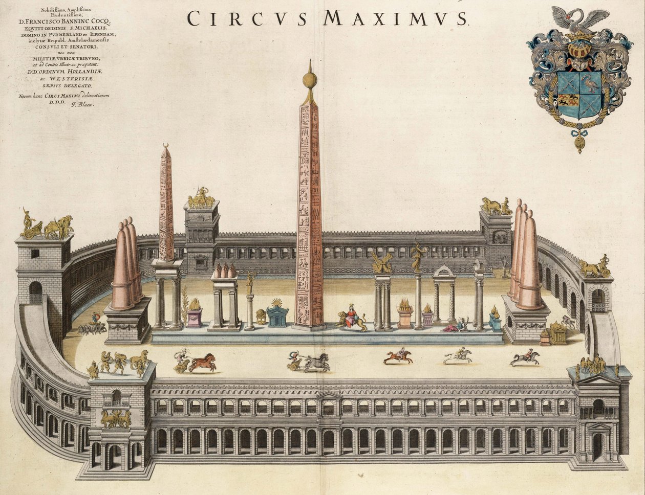 Circus Maximus Atlas Van Loonista tekijältä Joan Blaeu