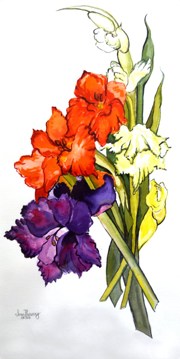 Gladioli, 2011 tekijältä Joan Thewsey