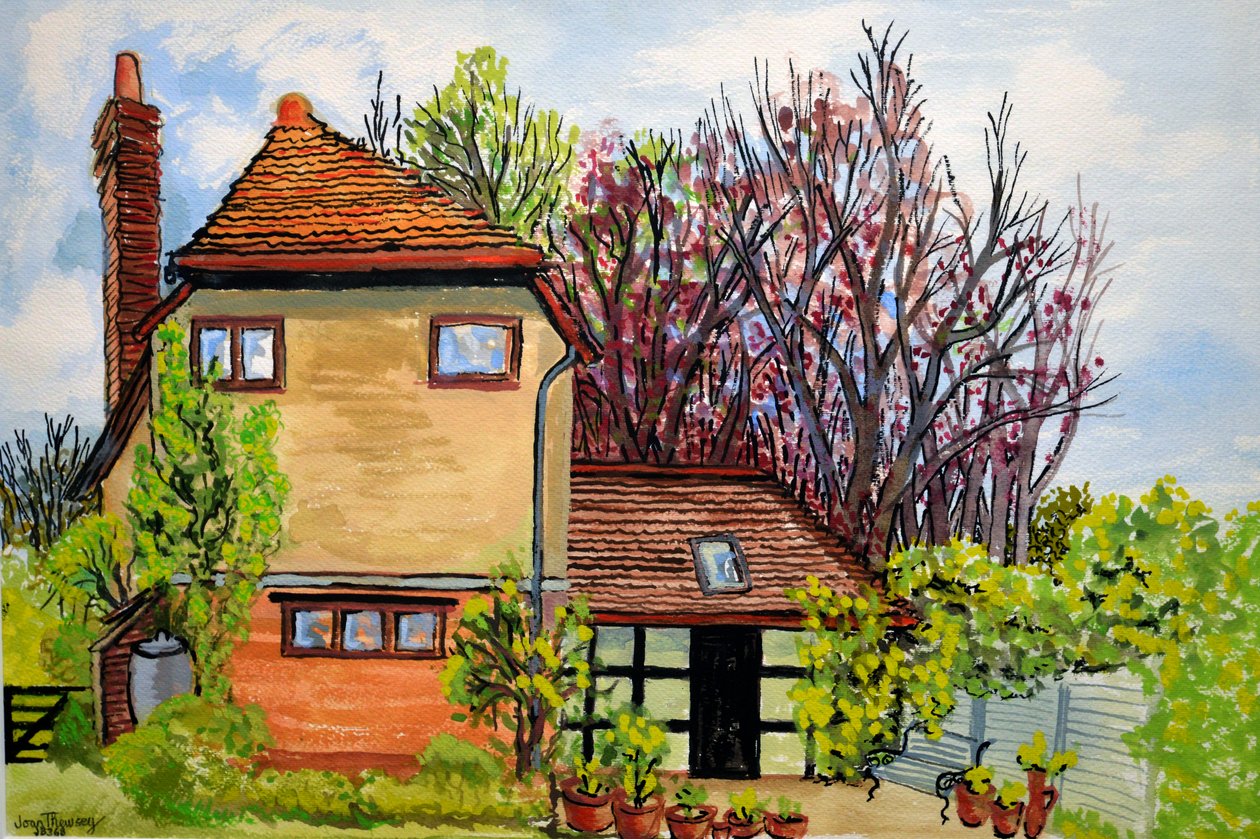 Rose Cottage, Cookham, Lord Astors Farm Cliveden, 2009. tekijältä Joan Thewsey
