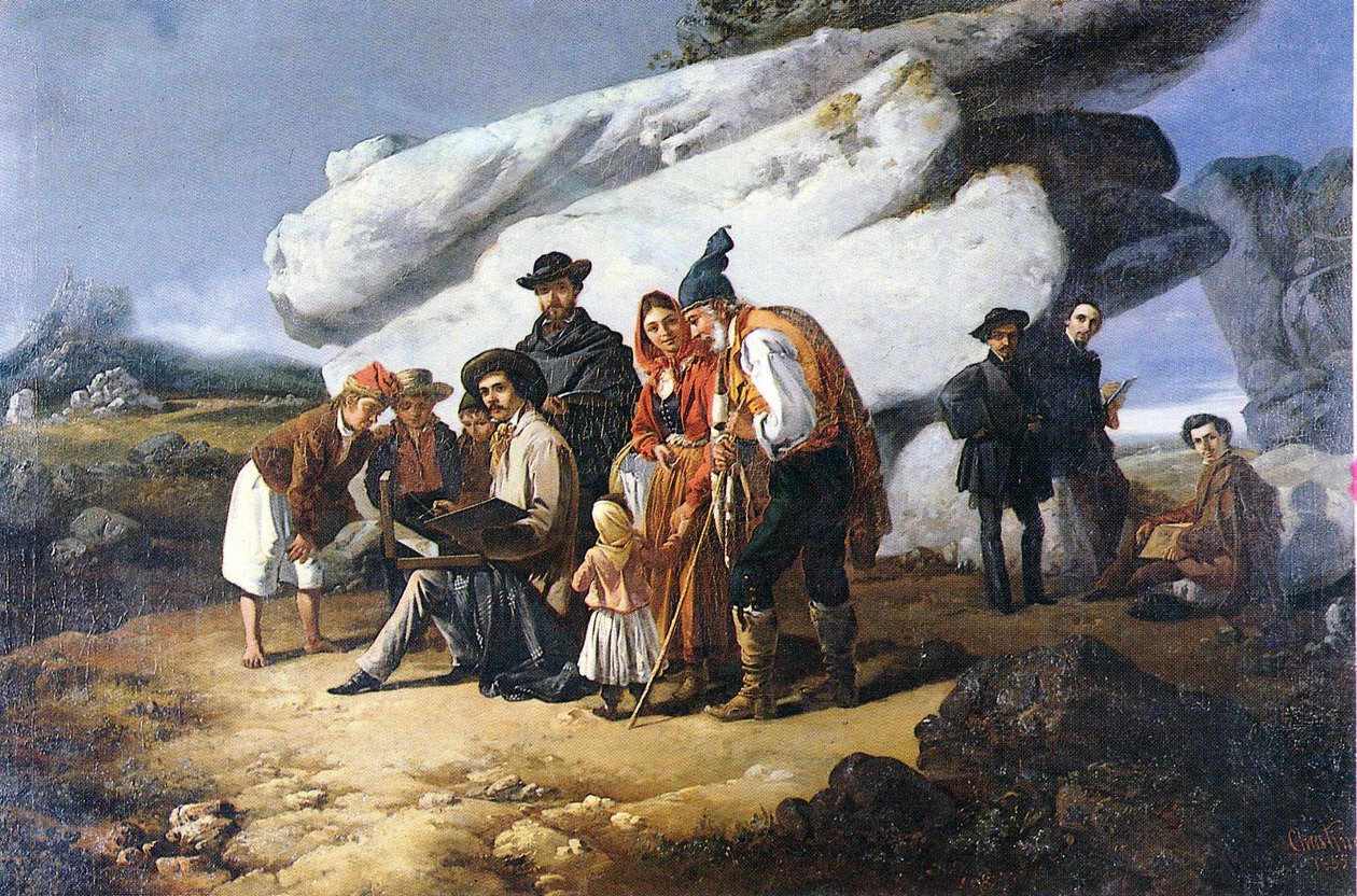 Cinco Artistas em Sintra Viisi taiteilijaa Sintrassa tekijältä Joao Cristino da Silva