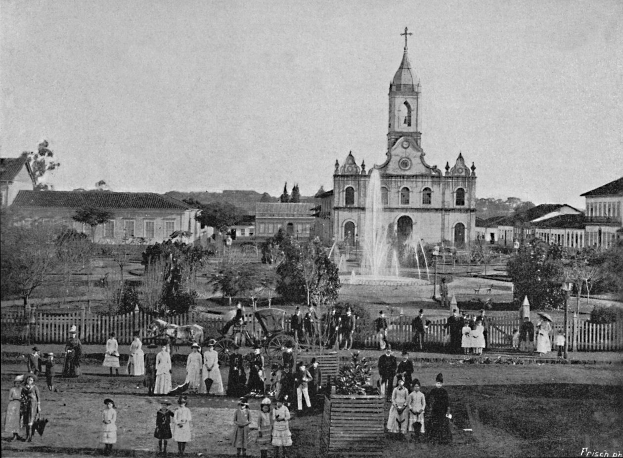 Piracicaban kirkko, 1895 tekijältä Joao Pompe