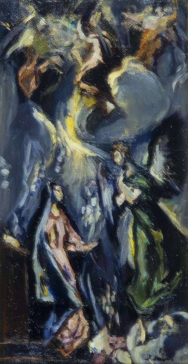 Annunciation tekijältä Joaquim Mir i Trinxet