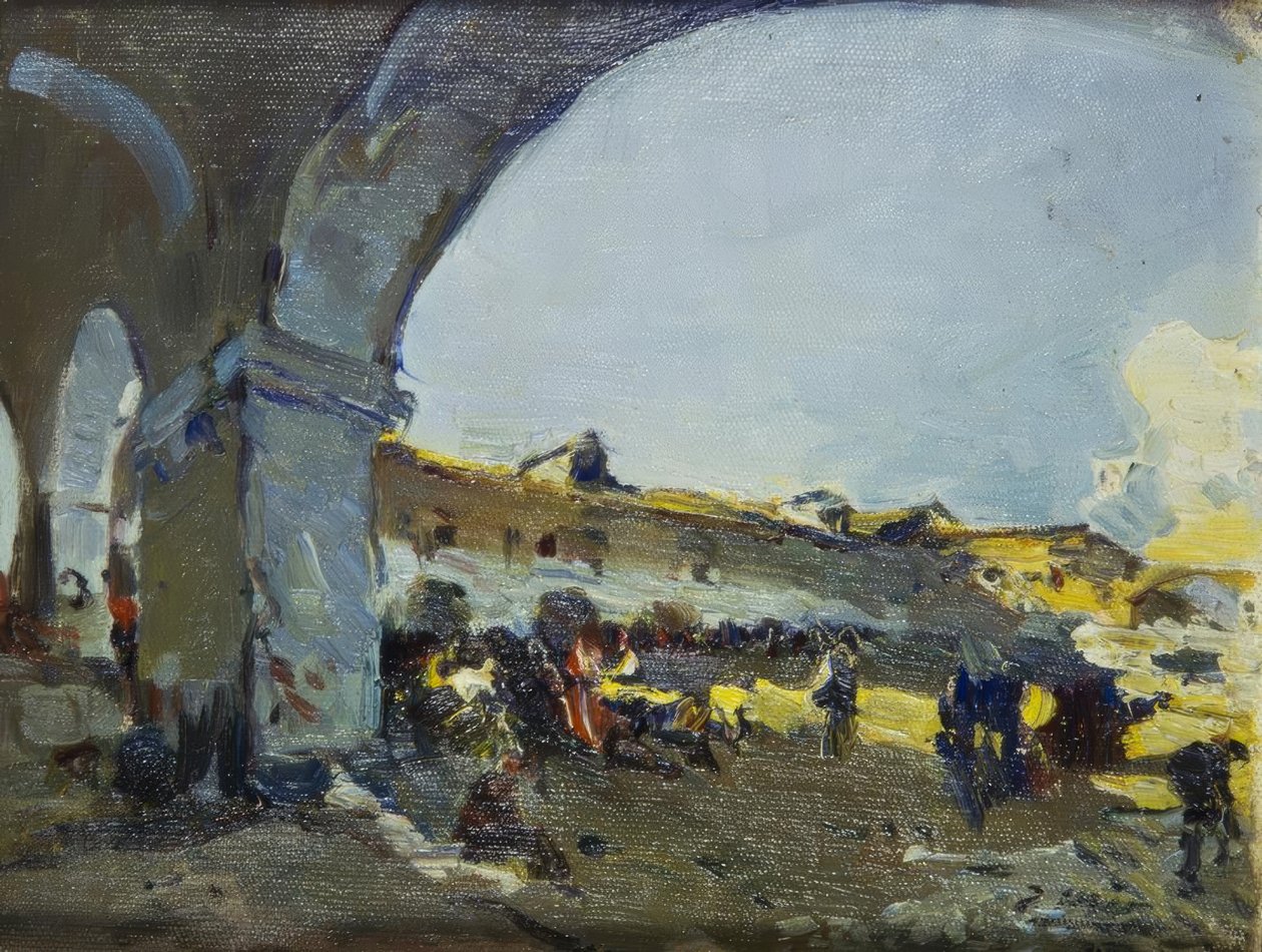 Markt in Vilanova i la Geltrú tekijältä Joaquim Mir i Trinxet