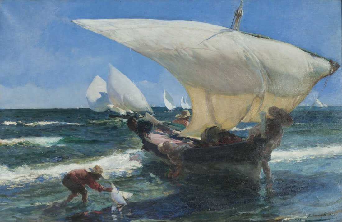 En la costa de Valencia tekijältä Joaquín Sorolla