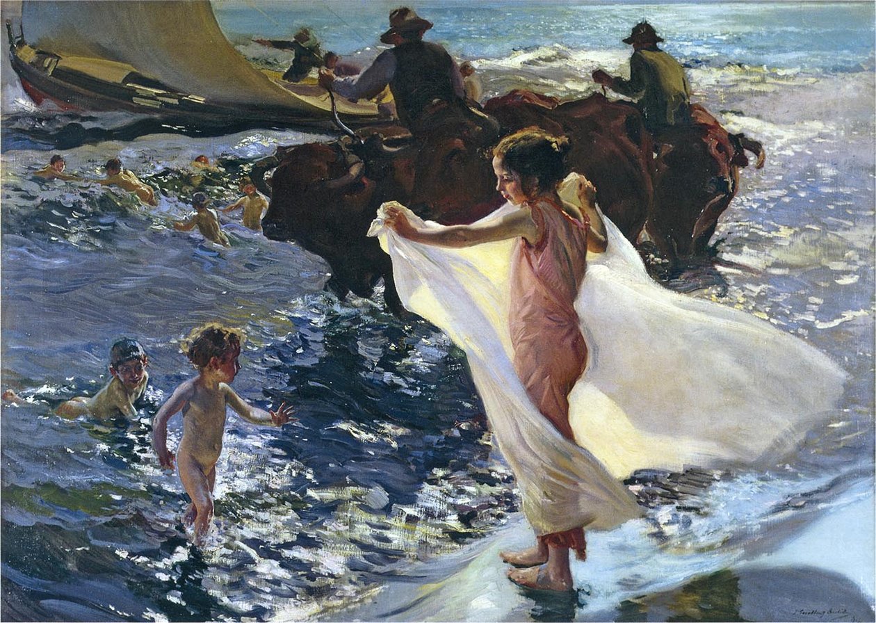 Uiminen tunti tekijältä Joaquín Sorolla