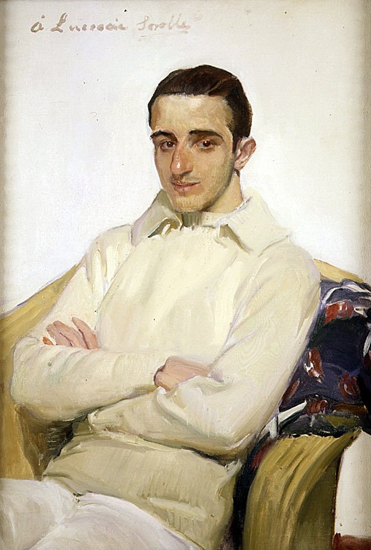 Muotokuva Jose Luis Benlliure Lopez de Aranasta tekijältä Joaquín Sorolla