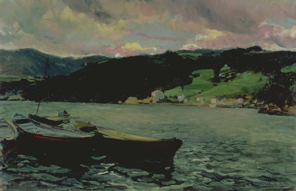 Nalonin suistoalue, Asturias tekijältä Joaquín Sorolla