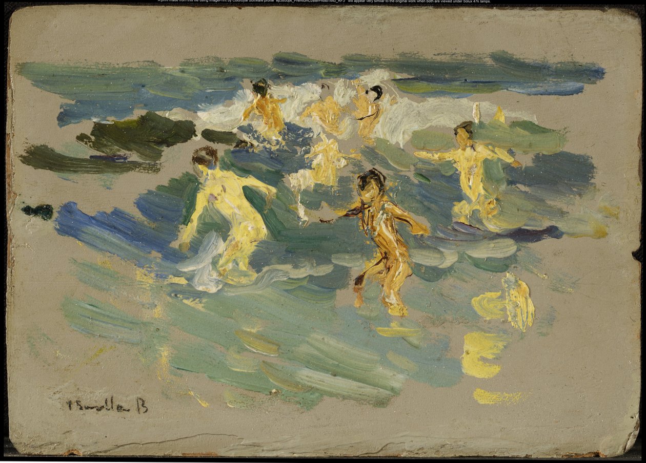 Ranta Valenciassa, noin 1904 tekijältä Joaquín Sorolla