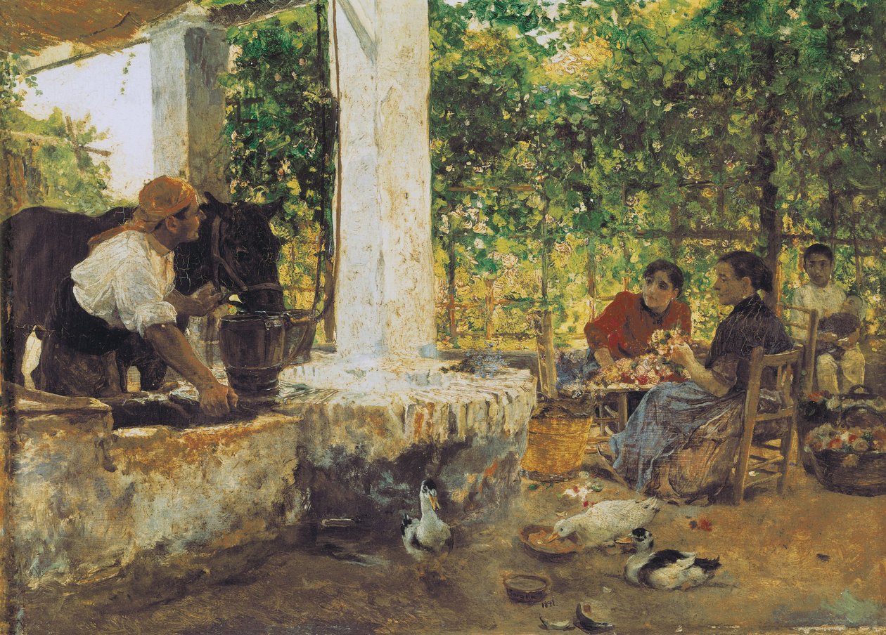 Figuurit ristikon alla tekijältä Joaquin Sorolla y Bastida