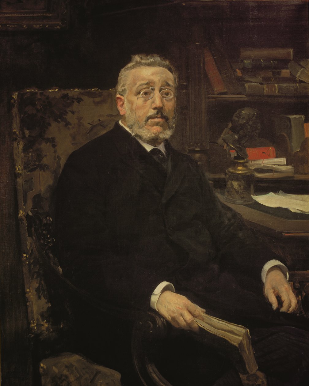 Espanjalaisen poliitikon Cristino Martosin muotokuva tekijältä Joaquin Sorolla y Bastida