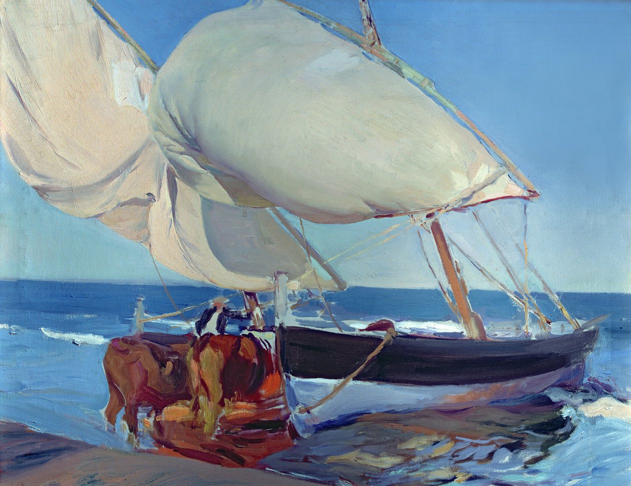 Purjeveneet tekijältä Joaquin Sorolla y Bastida
