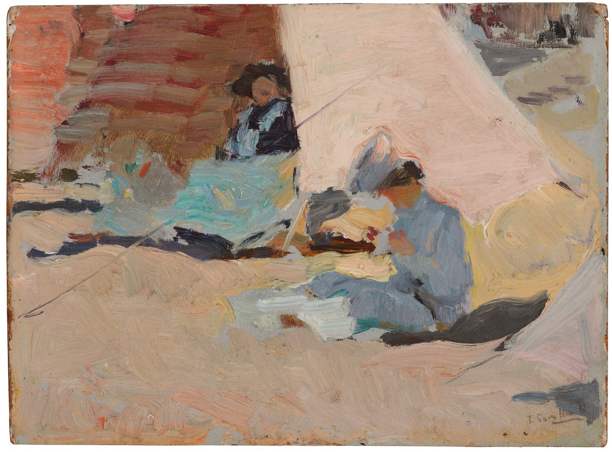 Ranta, Biarritz tekijältä Joaquín Sorolla