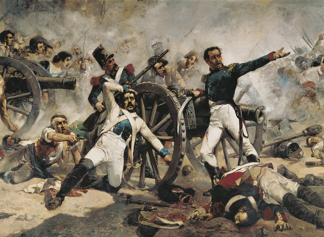 Toukokuun toinen. 1884 (öljy kankaalle) tekijältä Joaquin Sorolla y Bastida