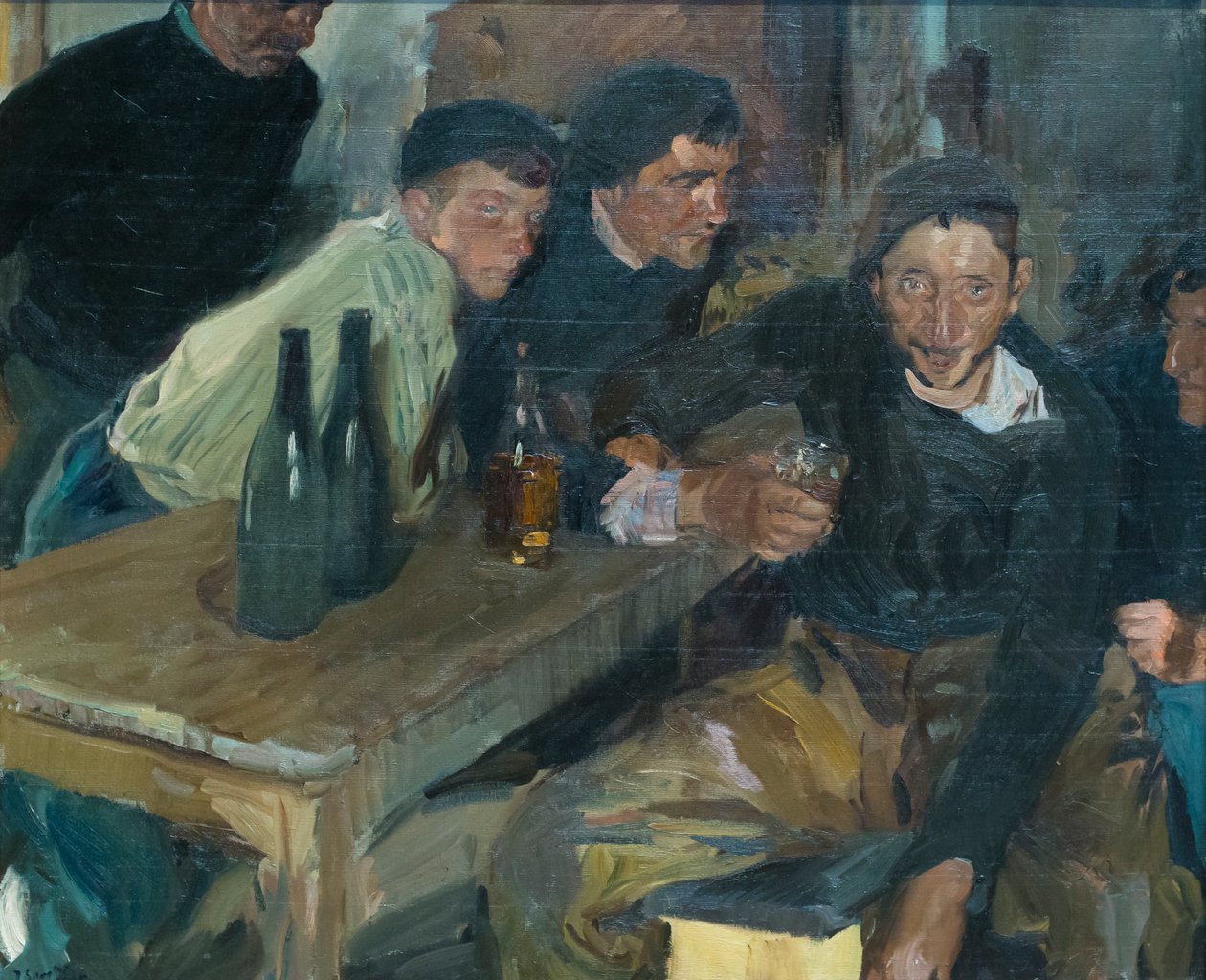 Juoppo, Zarauz tekijältä Joaquin Sorolla y Bastida