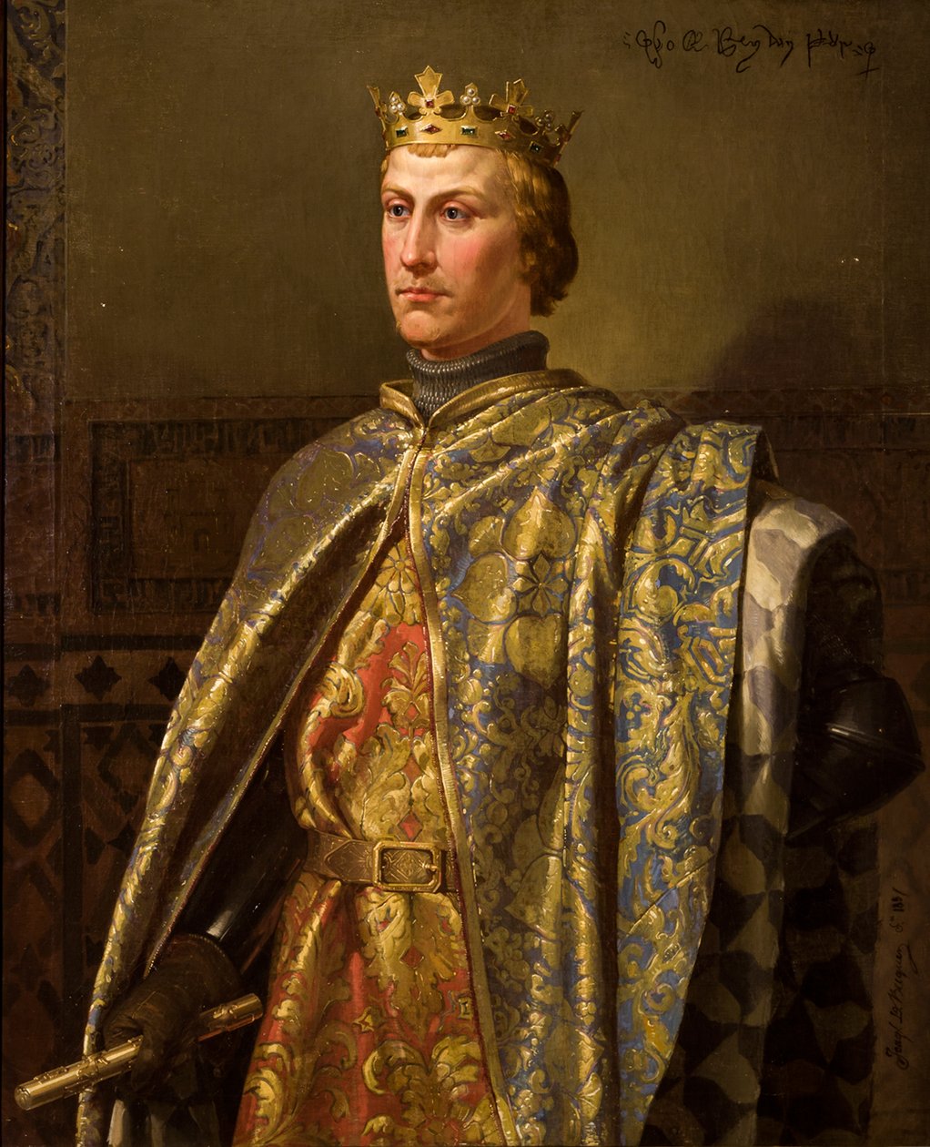 Pedro I de Castilla tekijältä Joaquín Domínguez Bécquer  