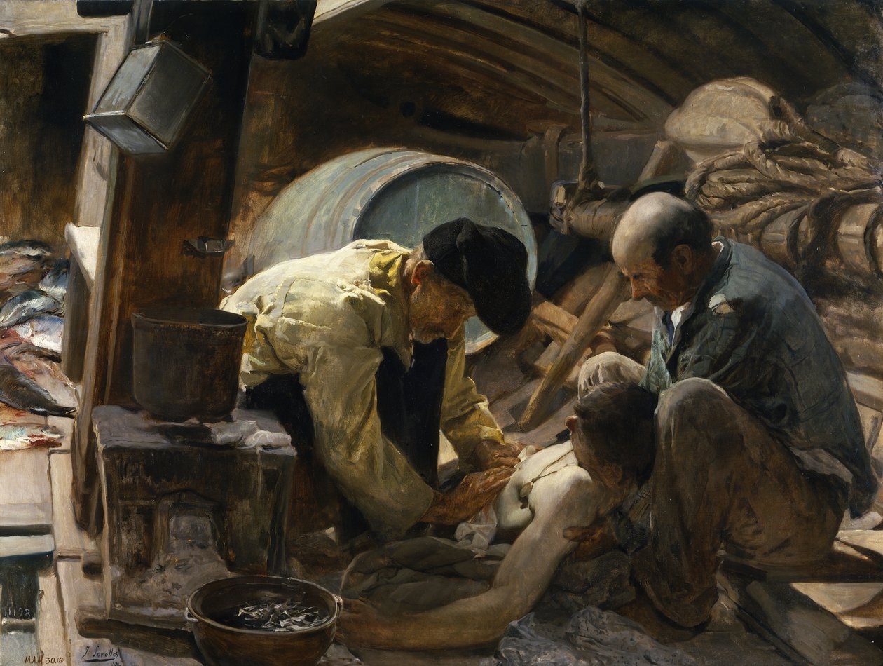 Aún dicen que el pescado es caro tekijältä Joaquín Sorolla