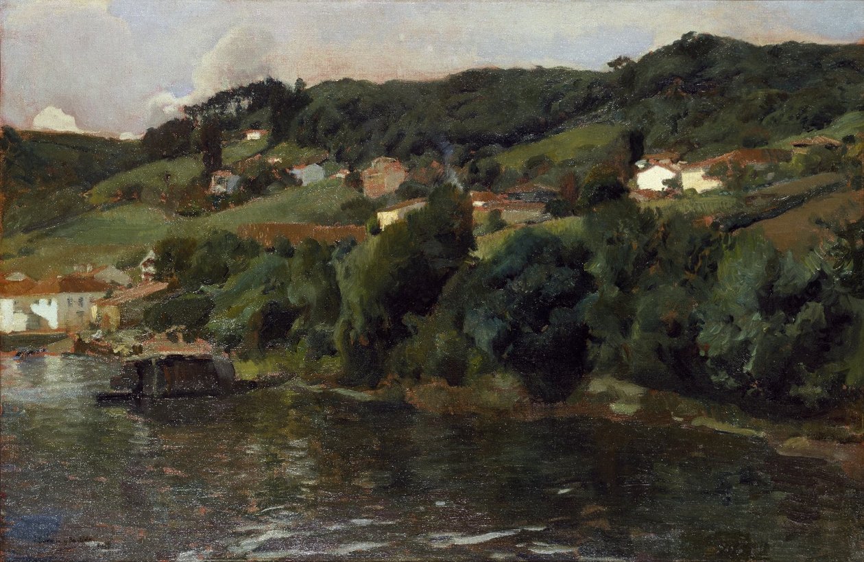 Asturian maisema tekijältä Joaquín Sorolla