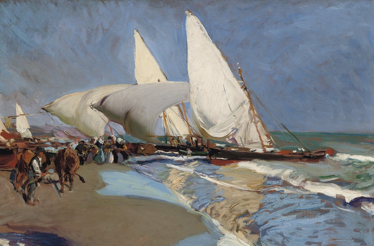 La Playa de Valencia tekijältä Joaquín Sorolla