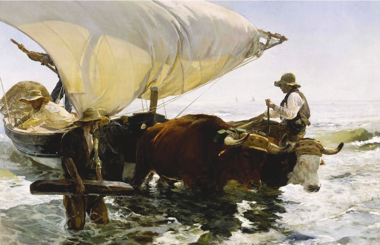 La vuelta de la pesca tekijältä Joaquín Sorolla