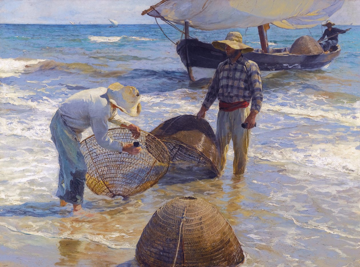 Los Pescadores Valencianos tekijältä Joaquín Sorolla