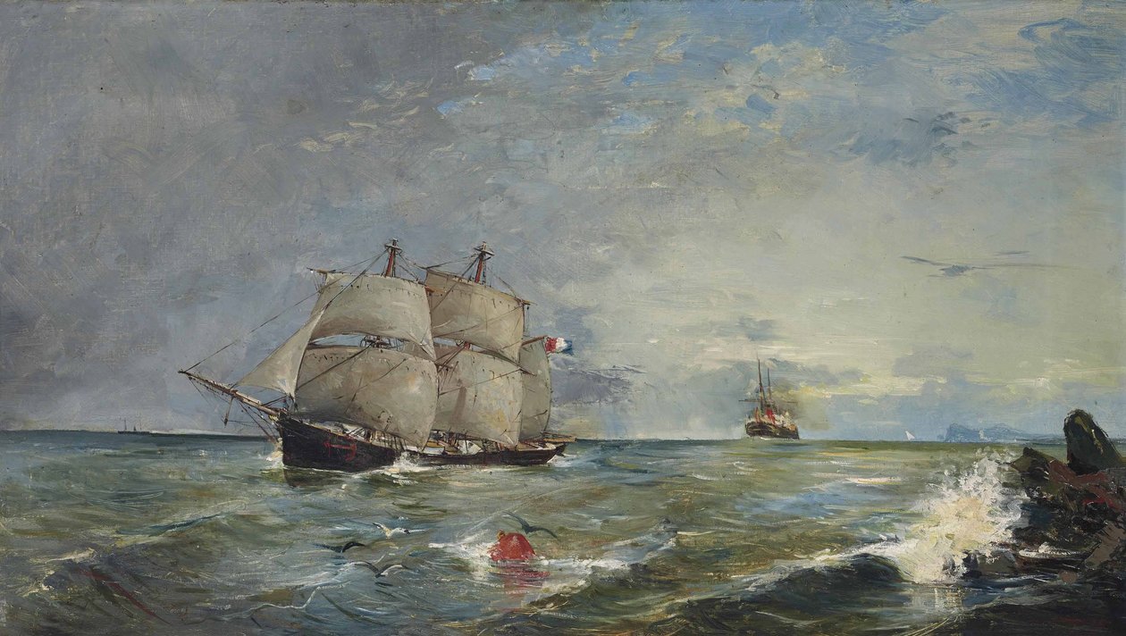 Paisaje marino tekijältä Joaquín Sorolla
