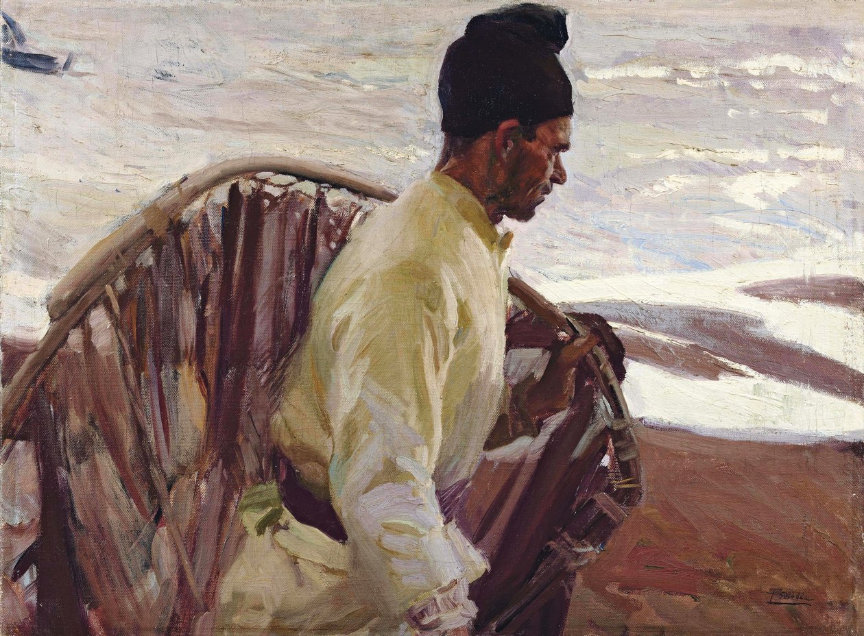 Pescador de quisquillas, Valencia tekijältä Joaquín Sorolla