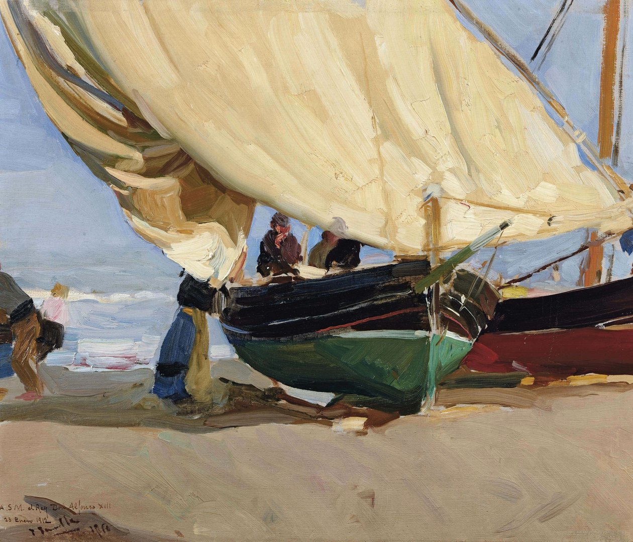 Pescadores tekijältä Joaquín Sorolla