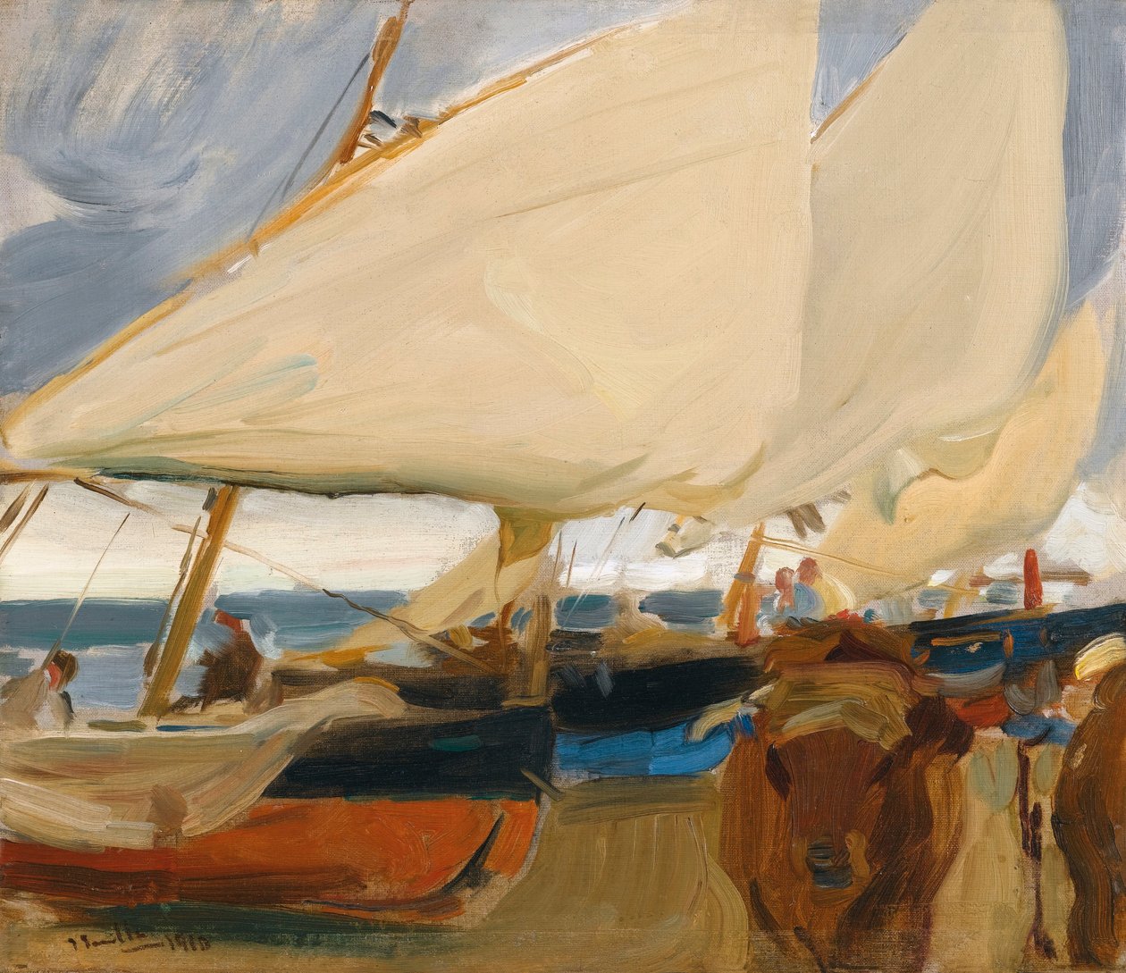Playa de Valencia tekijältä Joaquín Sorolla