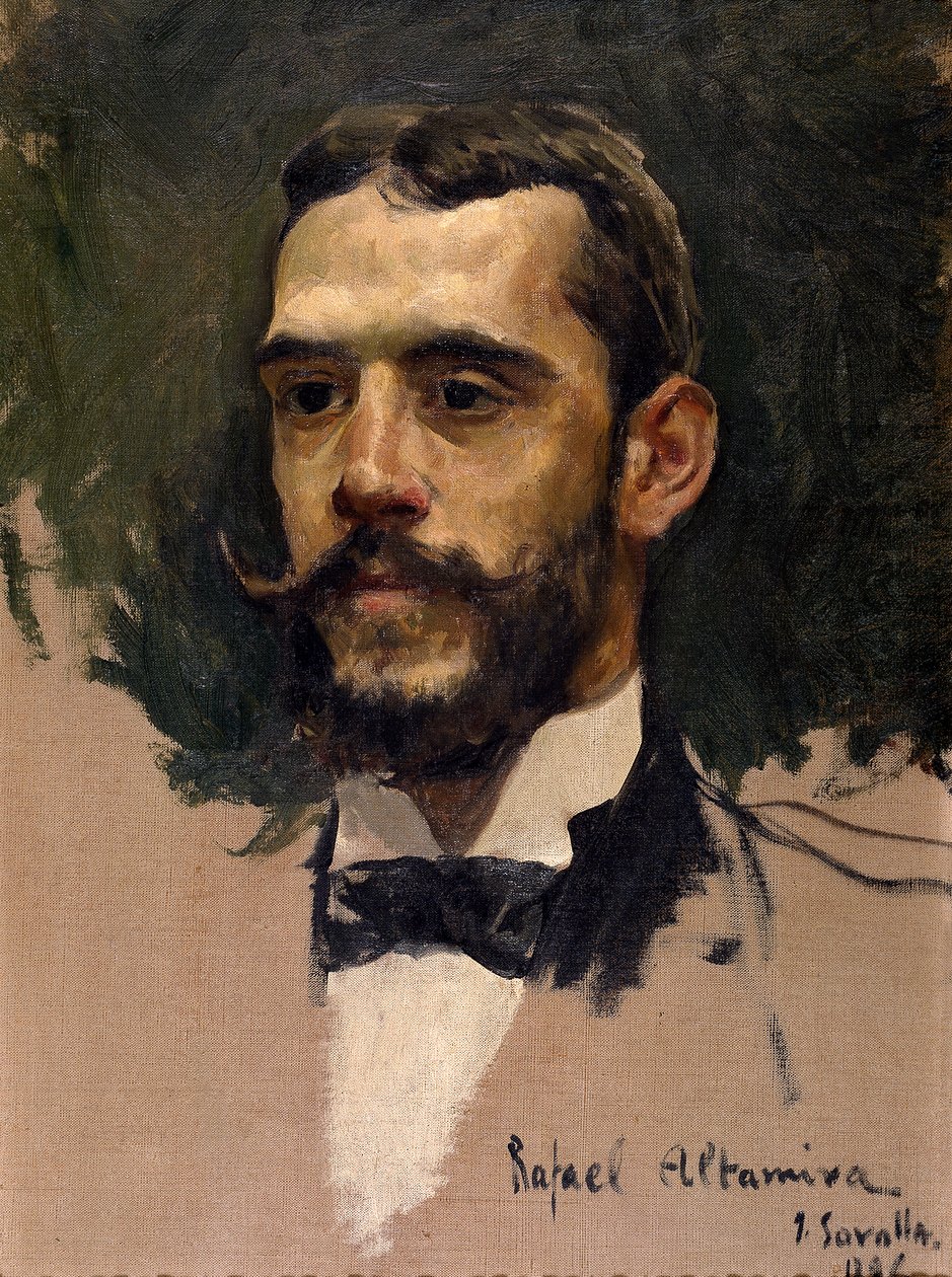 Rafael Altamira ja Crevea tekijältä Joaquín Sorolla