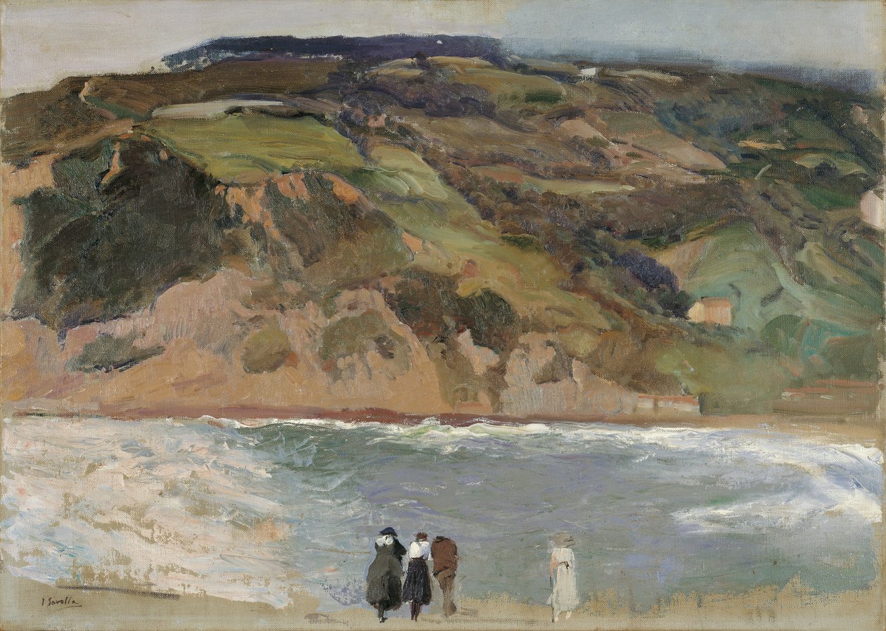Rompeolas de San Sebastián tekijältä Joaquín Sorolla