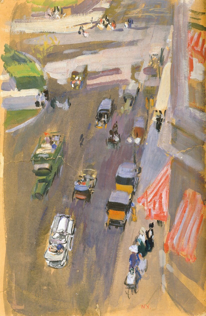 Fifth Avenue, New York tekijältä Joaquín Sorolla