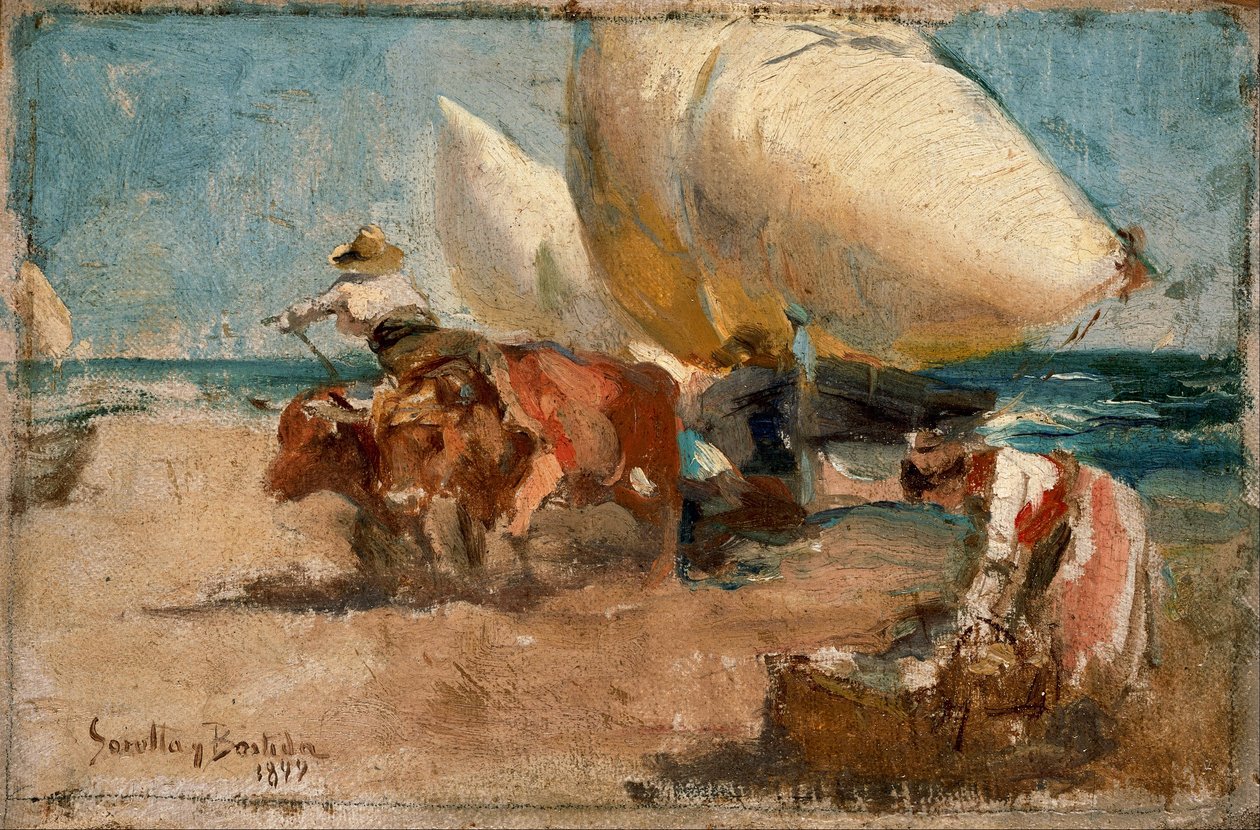 Rantakohtaus tekijältä Joaquín Sorolla