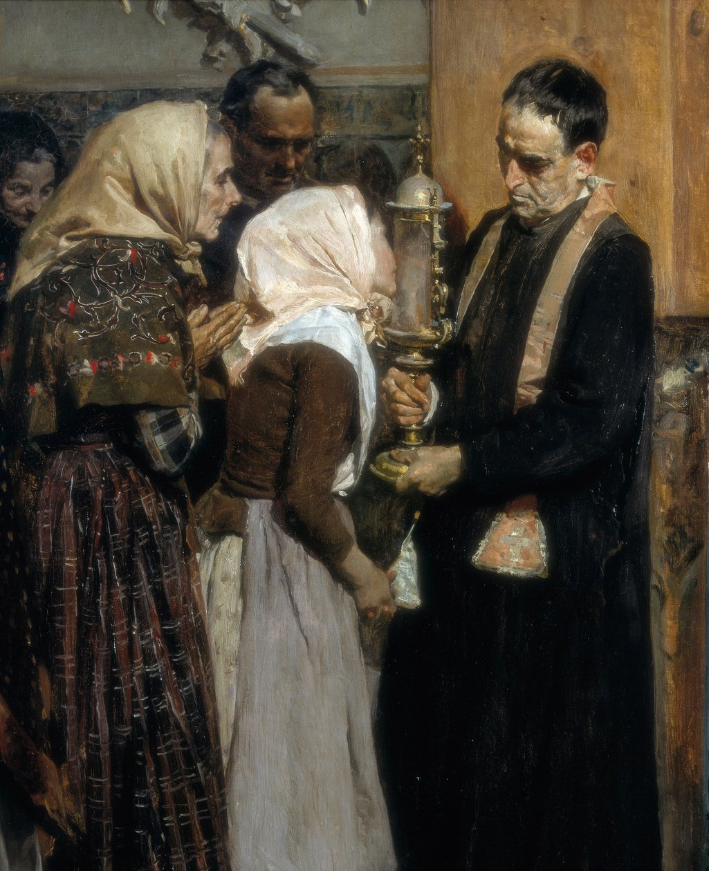 Jäännös, yksityiskohta tekijältä Joaquín Sorolla