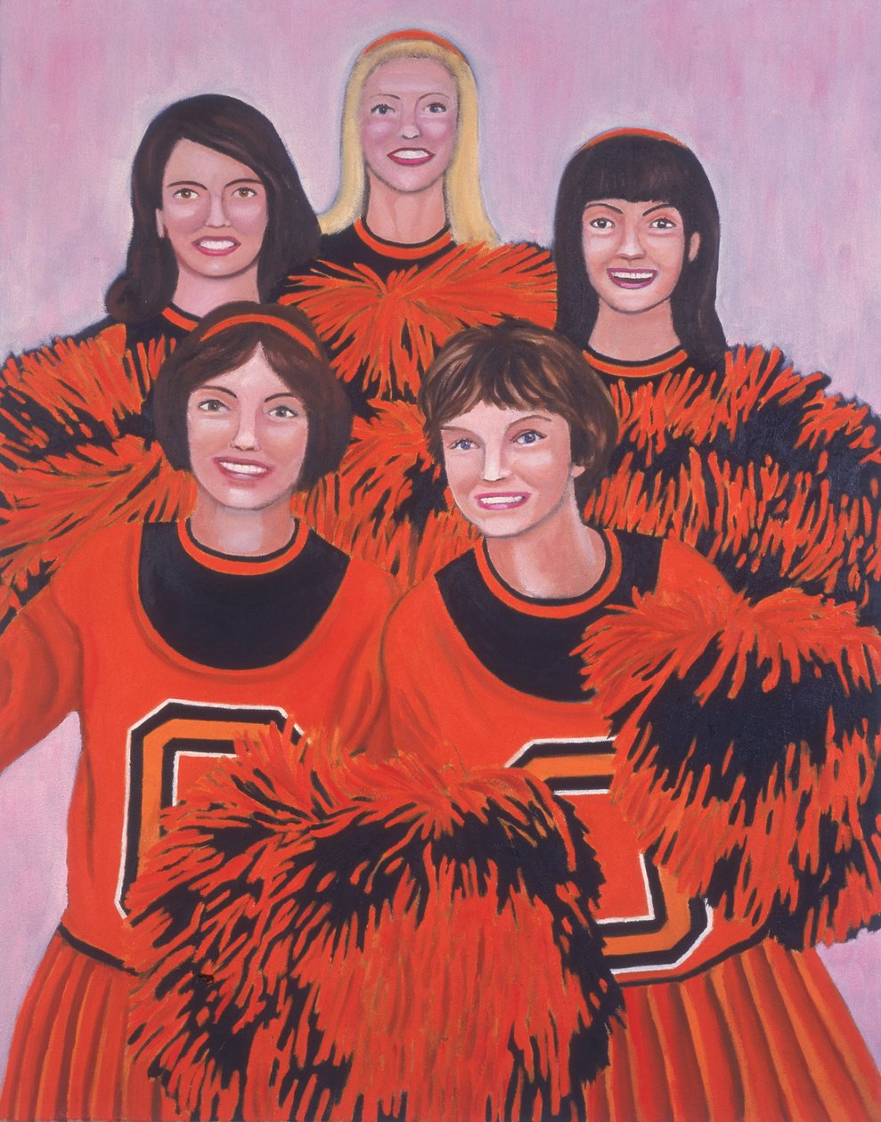 Oregon State Cheerleaders, 2002 tekijältä Joe Heaps Nelson