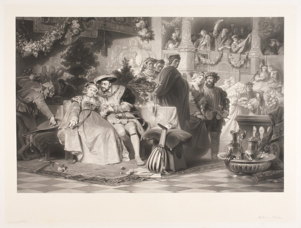 Henrik VIII ja Anna Boleyn tekijältä Joel Ballin