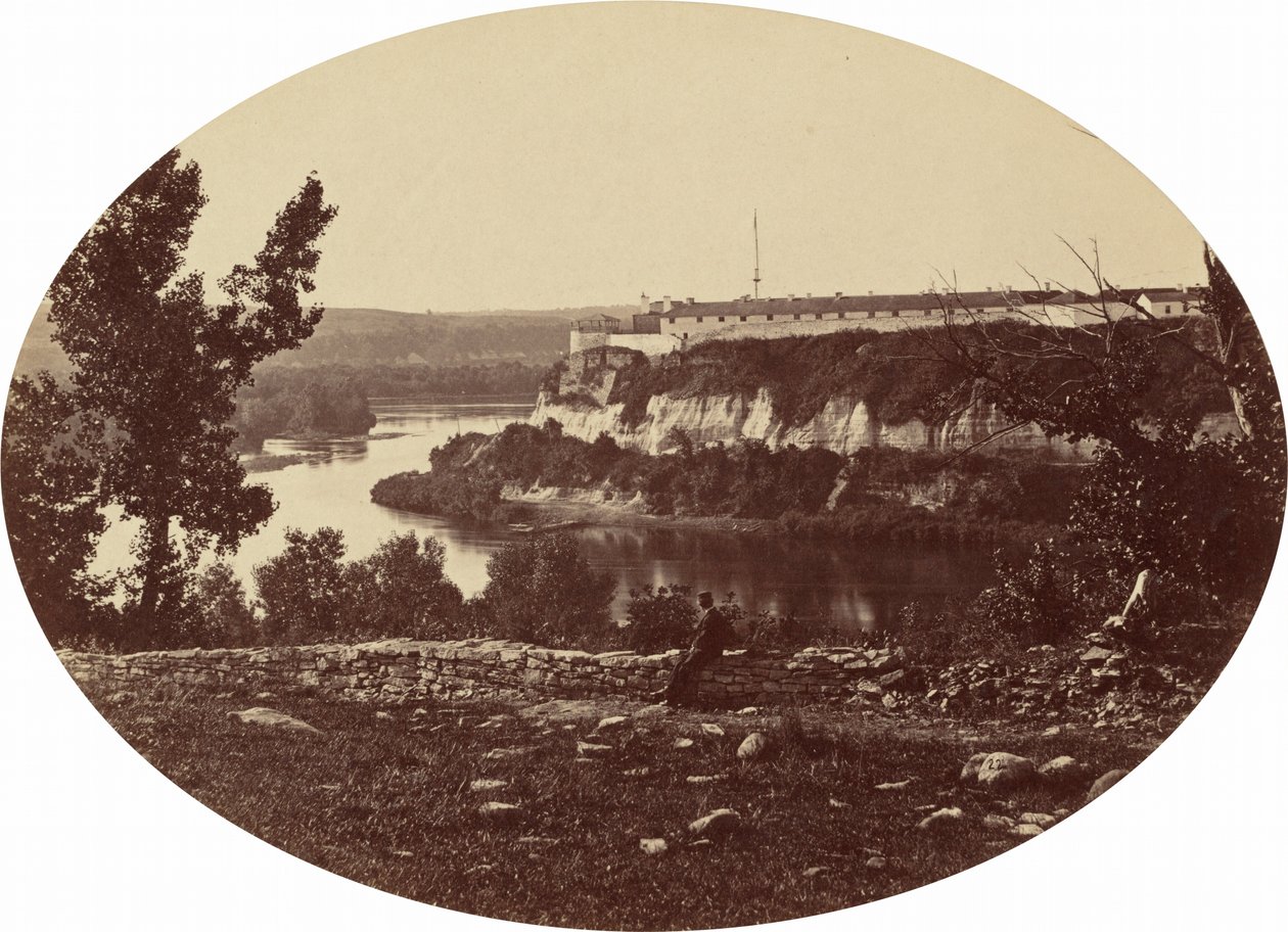 Fort Snelling,c. 1865 (kuva) tekijältä Joel Emmons Whitney