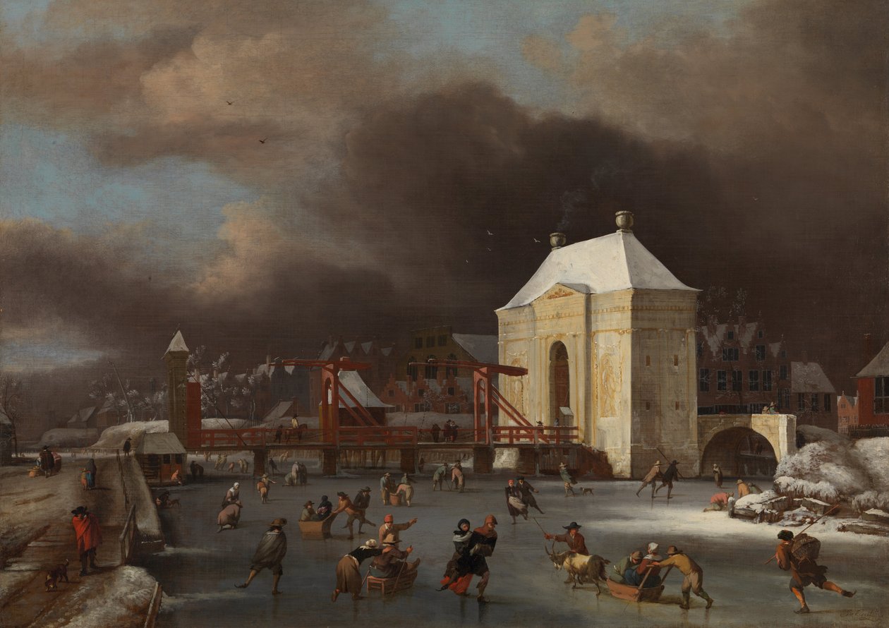 Heilige Wegs Poort Amsterdamissa tekijältä Johan van Kessel