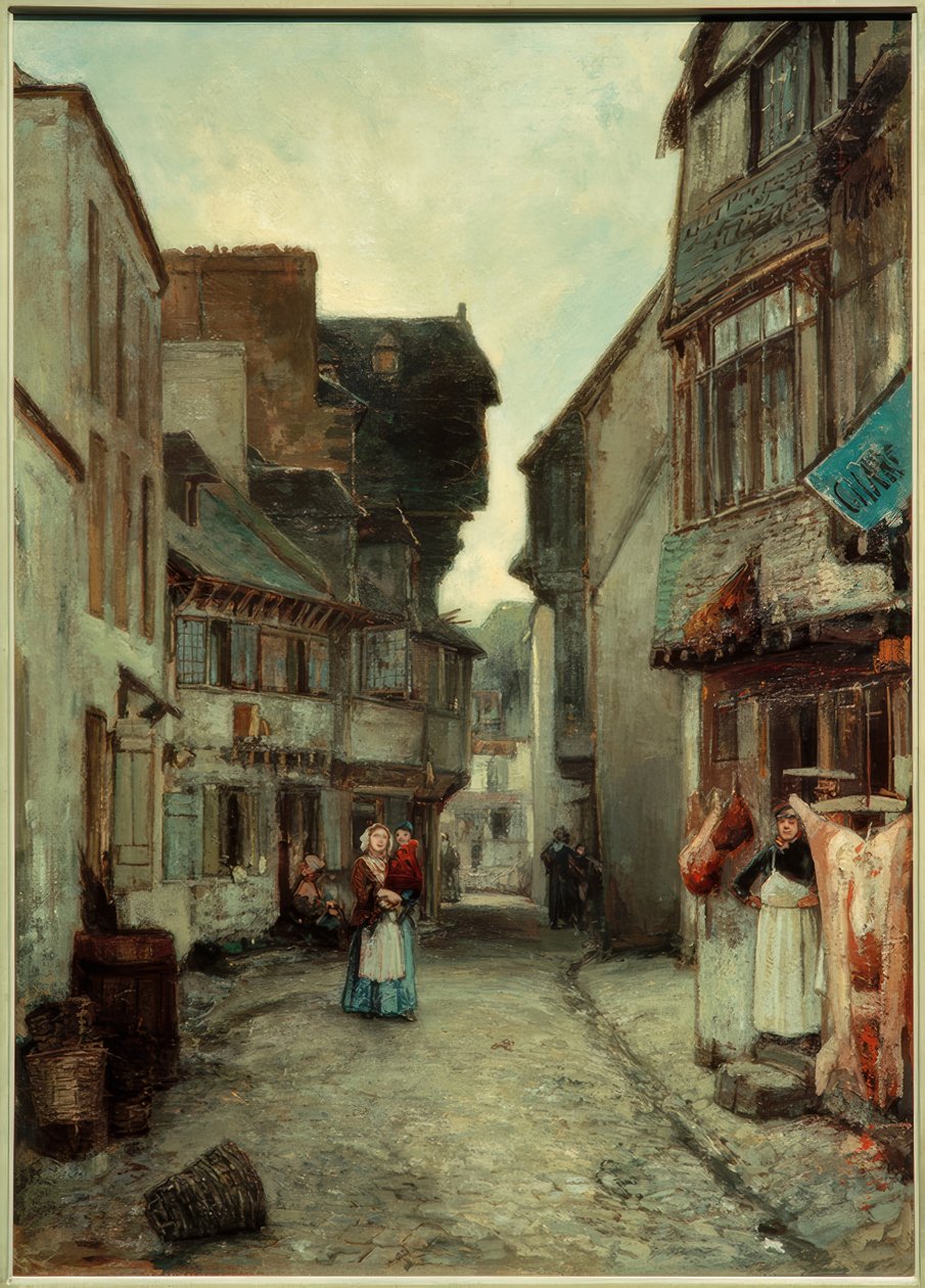 Gasse Landerneaussa tekijältä Johan Barthold Jongkind