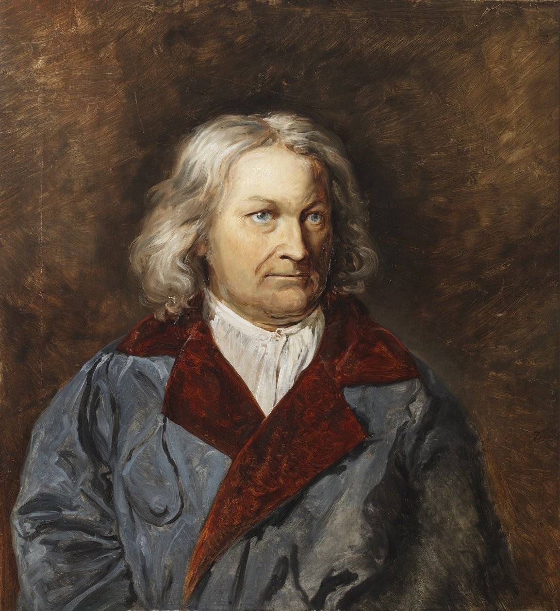 Bertel Thorvaldsenin muotokuva tekijältä Johan Christian Dahl