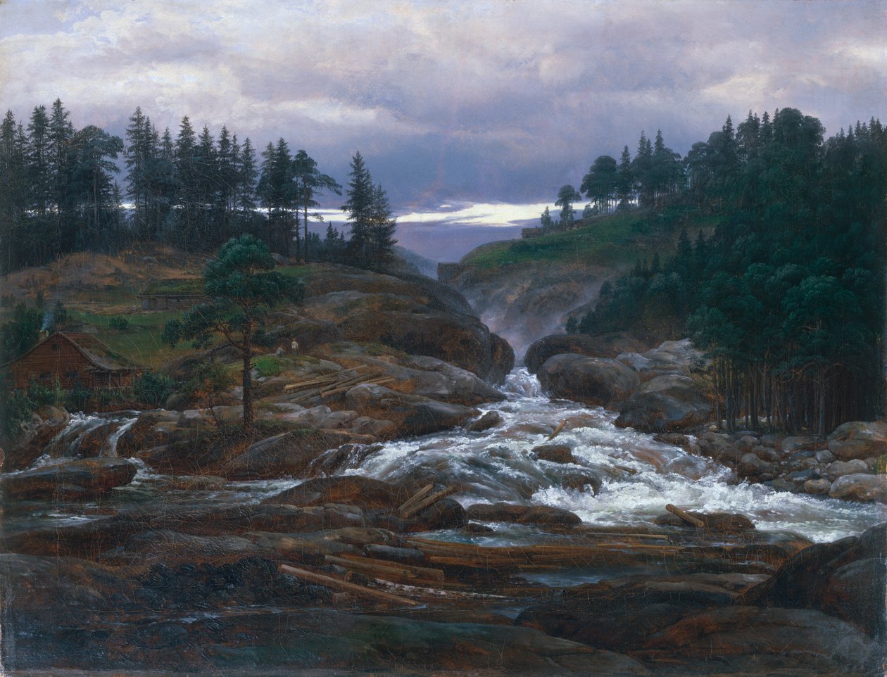 Labrofossin alemmat putoukset tekijältä Johan Christian Dahl