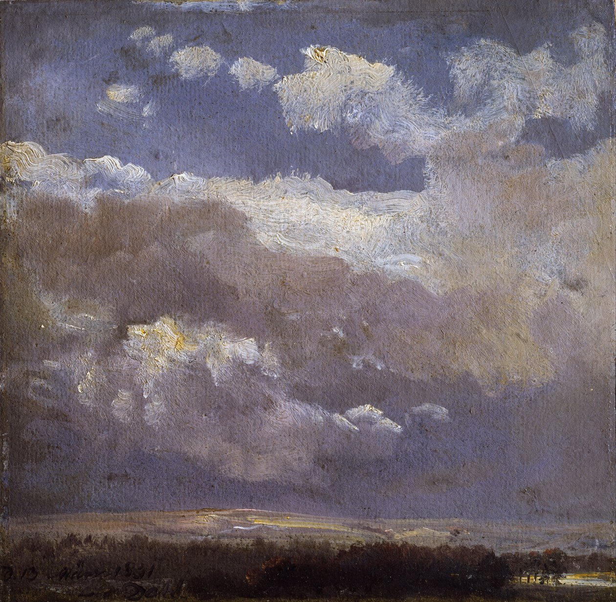 Ukkospilviä tekijältä Johan Christian Dahl