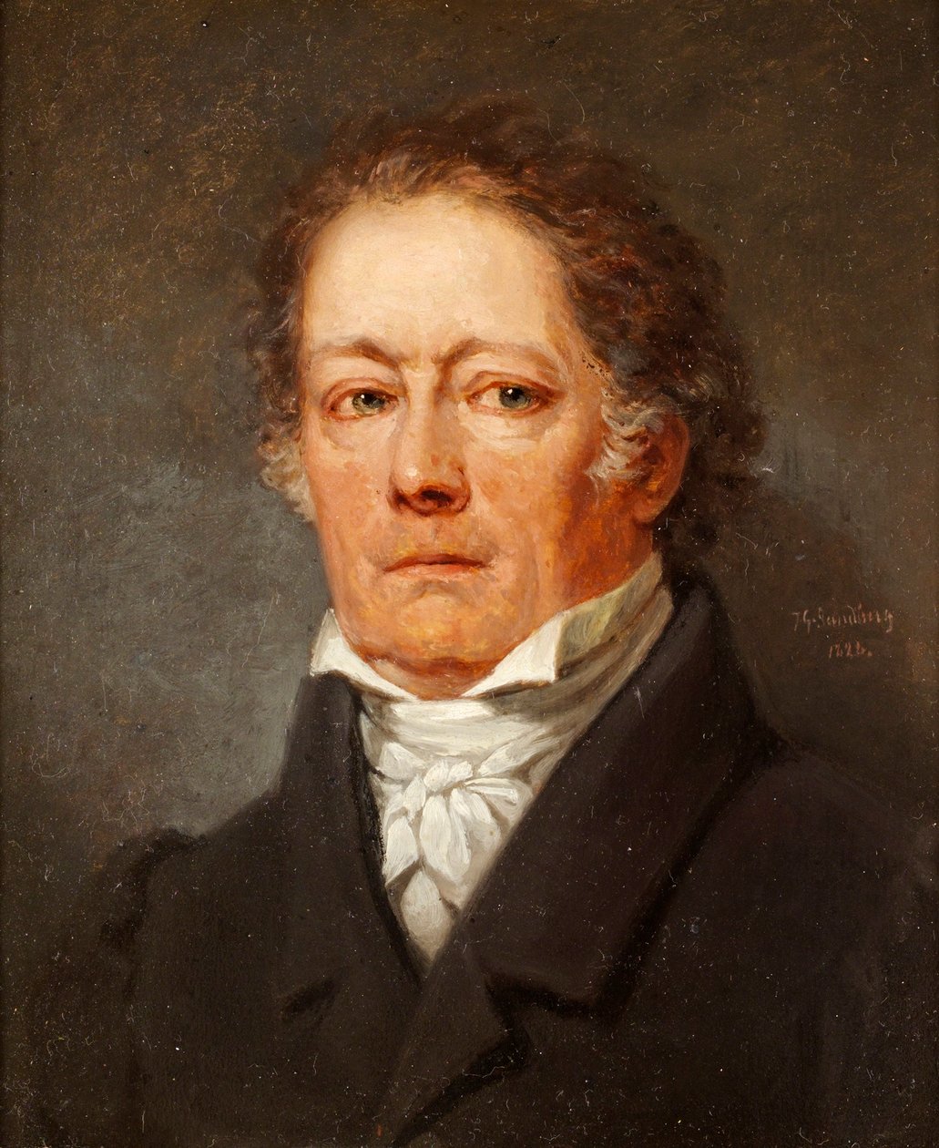Prosten, riksdagsmannen ja forfattaren, greve Fredrik Bogislaus von Schwerin 1764-1834 tekijältä Johan Gustaf Sandberg