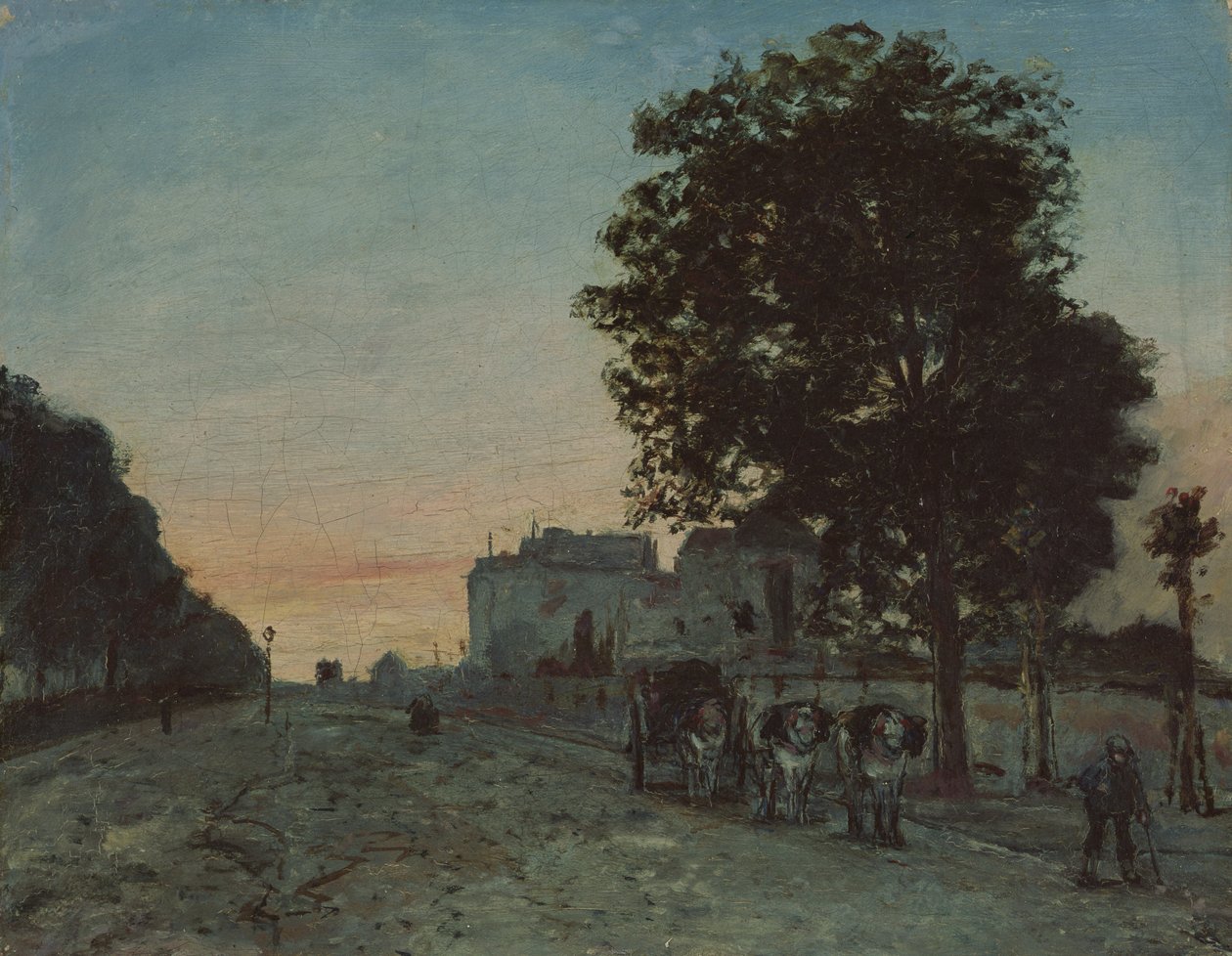 Boulevard Jourdan, Pariisi tekijältä Johan Barthold Jongkind