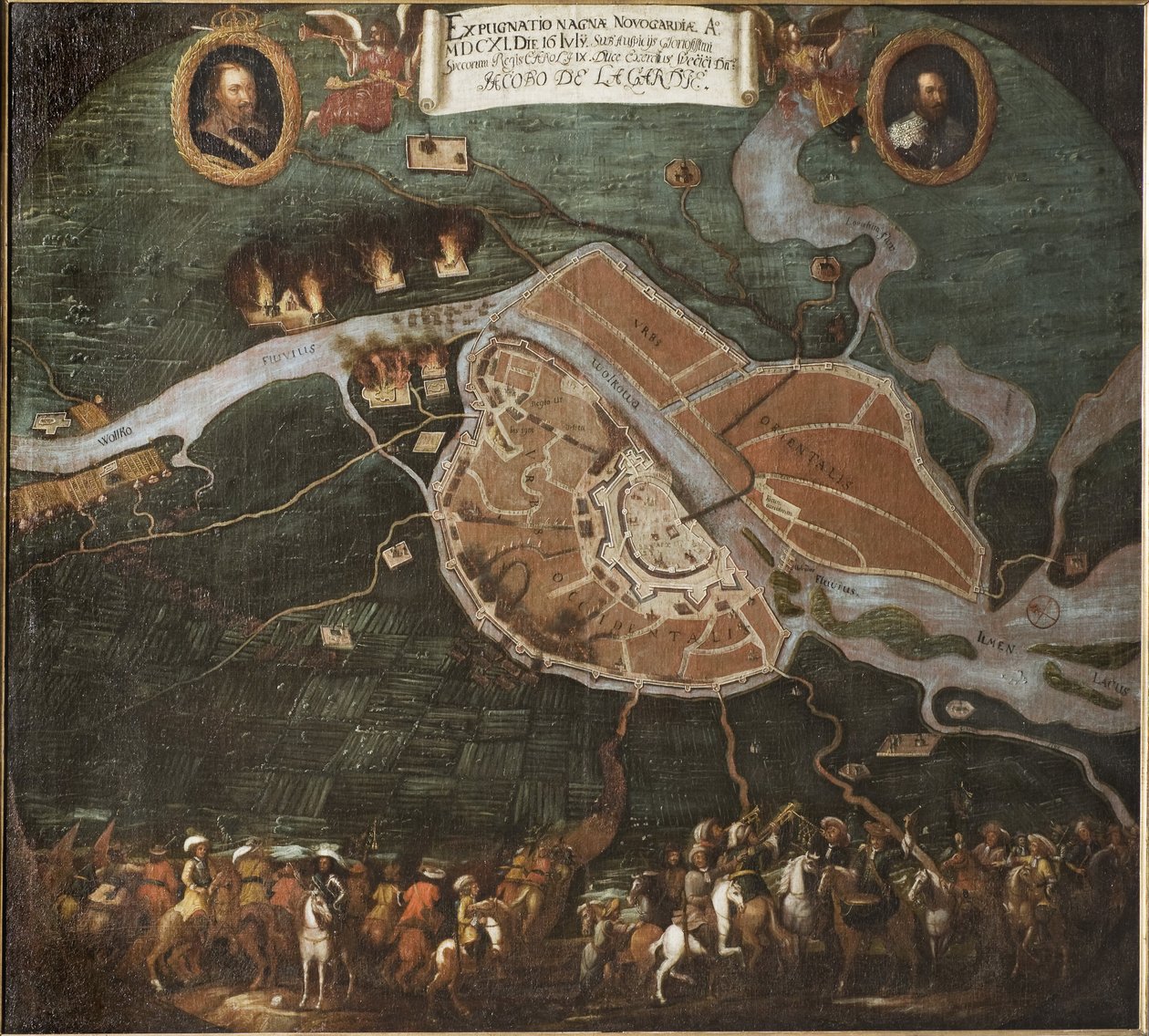 Novgorodin taistelu (Venäjä), Ruotsin Puolan sota (1600-1611) - Novgorodin taistelu tekijältä Johan Hammer