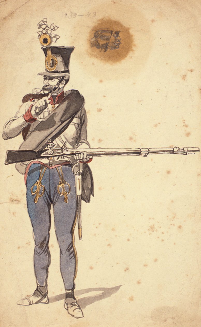 Huonekalut ja erilaiset esineet 1100- ja 1300-luvuilta tekijältä Johan Baptiste Heinefetter