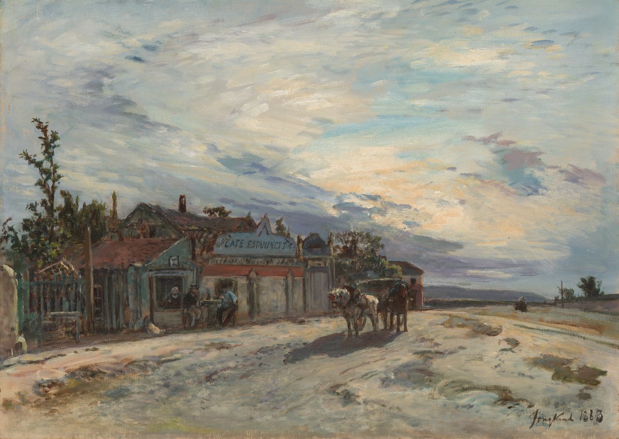Tienvarsitaperna tekijältä Johan Barthold Jongkind